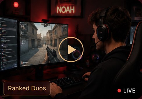 Noah live streaming Ranked Duos